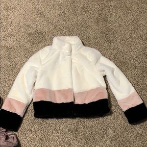 Faux fur jacket
